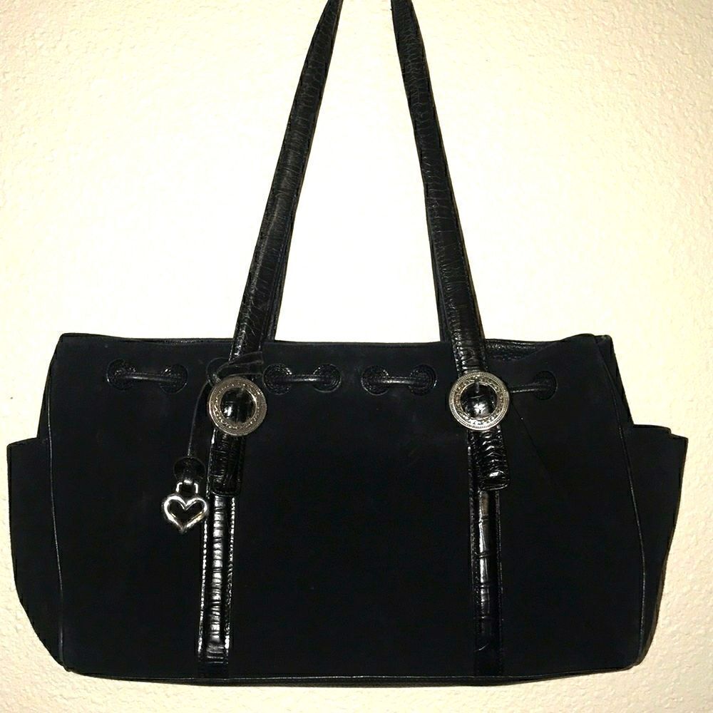 Vintage Brighton D344533 Suede Leatherβπ― Oriental Women Vintage Bag